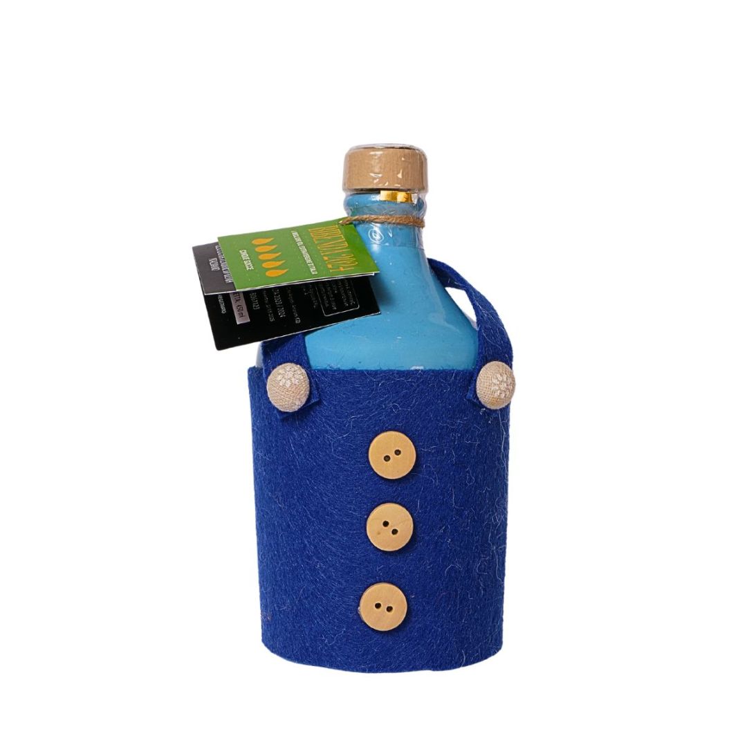 Olio extra vergine di oliva ceramica celeste vestito blu Oro Lisa 4ad6c75b