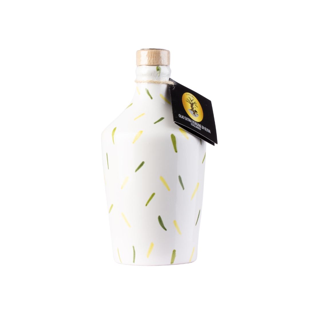 Olio extra vergine di oliva ceramica bianco e verde 500 ml Oro Lisa 0 5d88ecf9