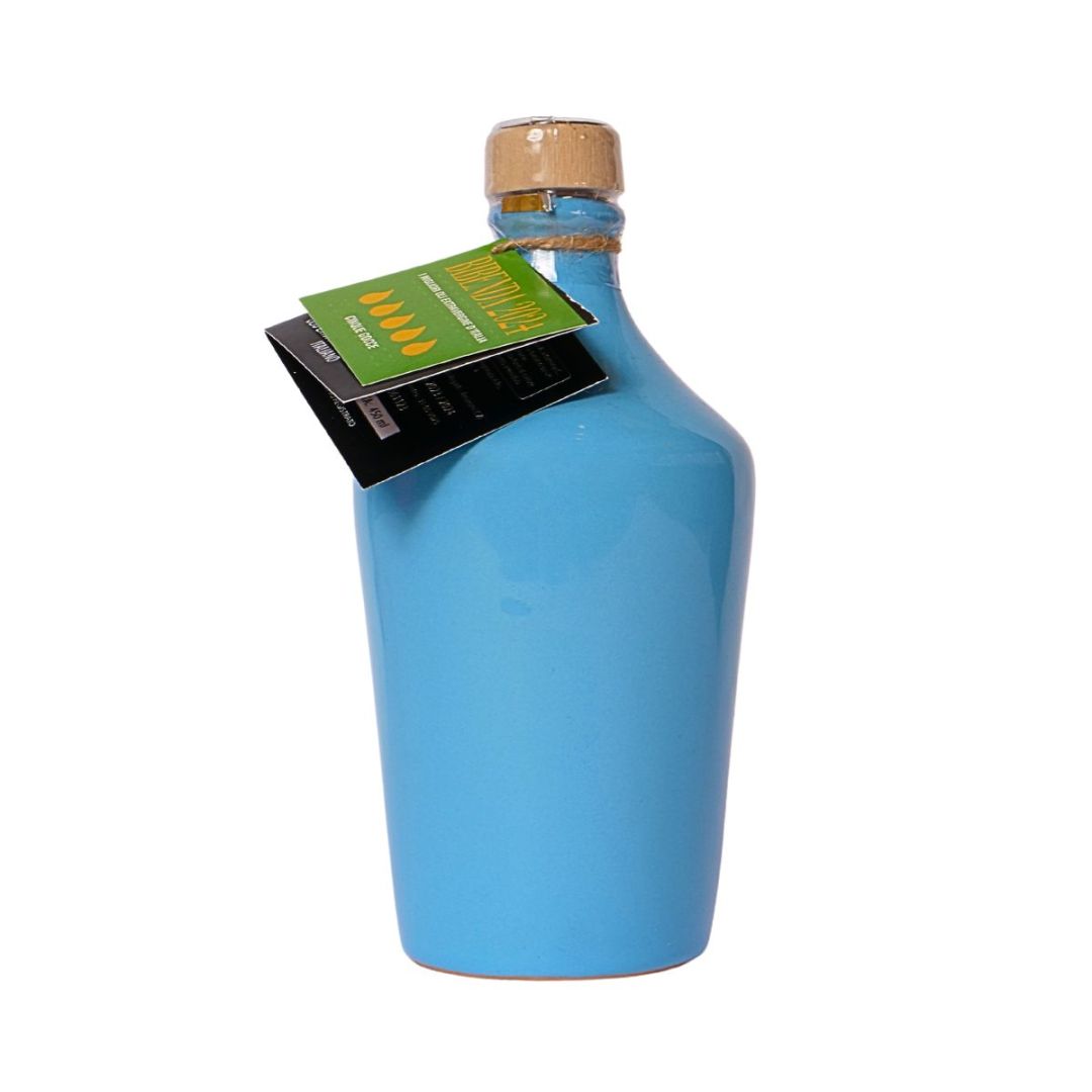 Olio extra vergine di oliva ceramica celeste 500 ml Oro Lisa 61234e7b