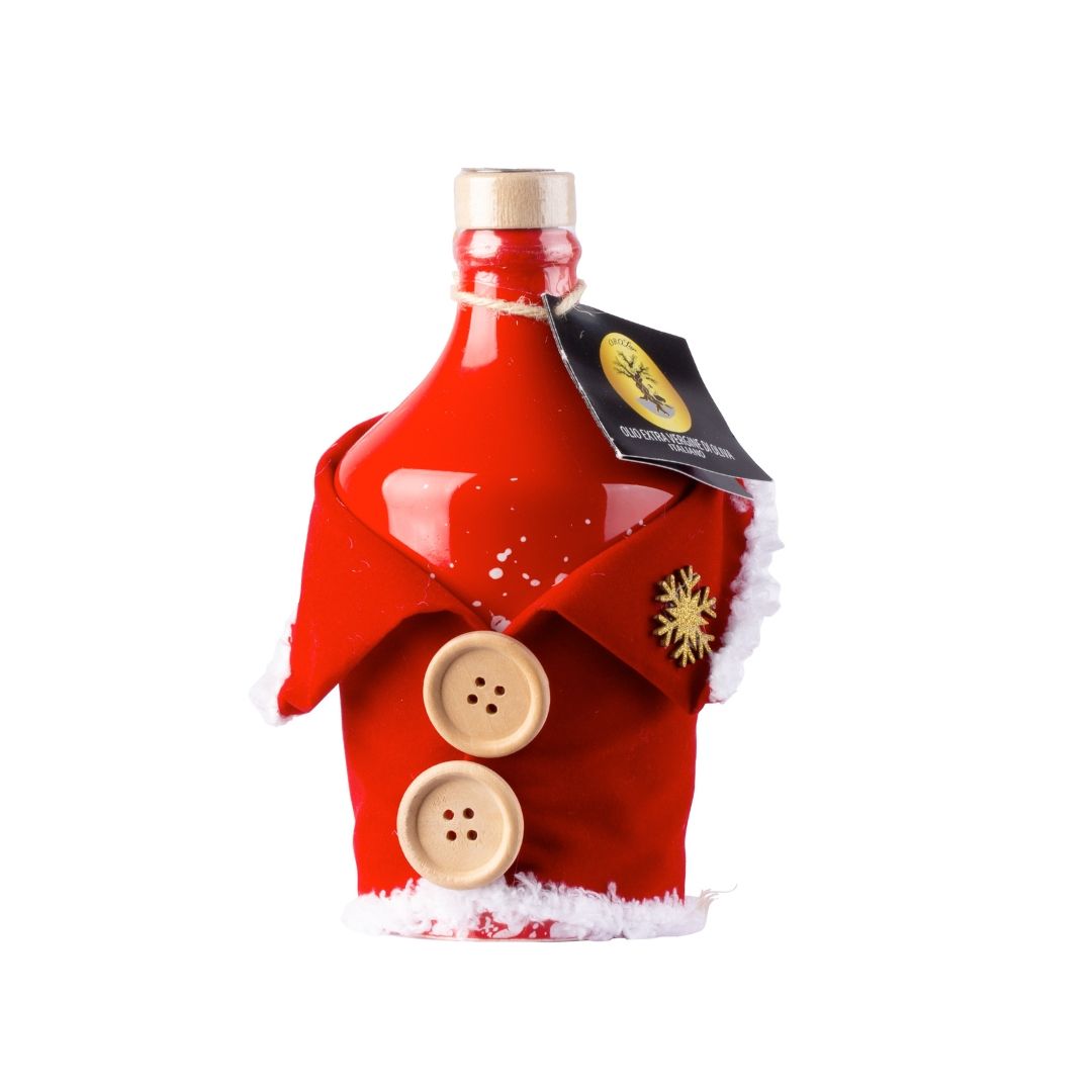 Olio extra vergine di oliva ceramica rossa e bianca 500 ml Oro Lisa 4 6a1c7c04