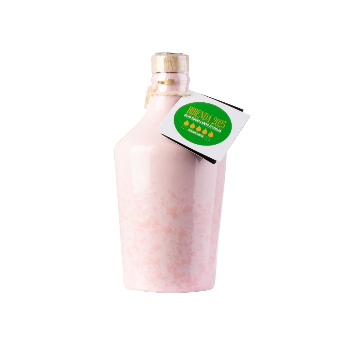 Olio extra vergine di oliva ceramica rosa 500 ml Oro Lisa 0 725ac701