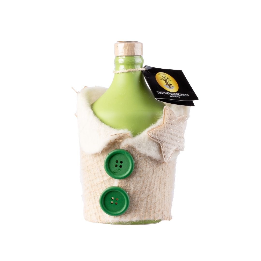 Olio extra vergine di oliva ceramica verde 500 ml Oro Lisa 3 8c428a72