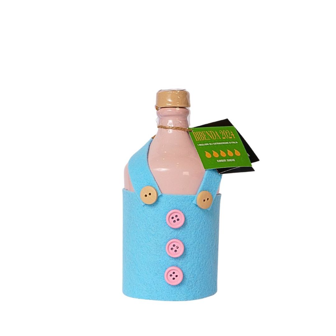 Olio extra vergine di oliva ceramica rosa vestito celeste Oro Lisa c3a7ba92
